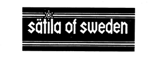 SATILA OF SWEDEN logo