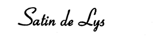SATIN DE LYS logo