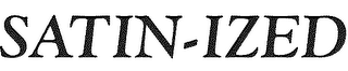 SATIN-IZED logo