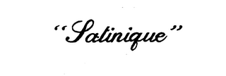 "SATINIQUE" logo