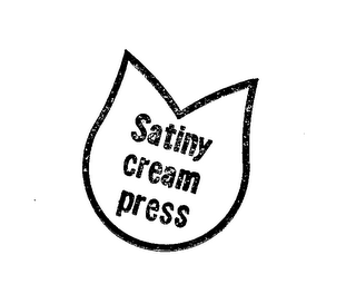 SATINY CREAM PRESS logo