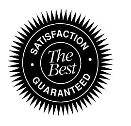 SATISFACTION GUARANTEED THE BEST logo