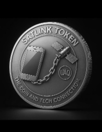 SATLINK TOKEN THE COIN AND TECH CONNECTION UAQ logo