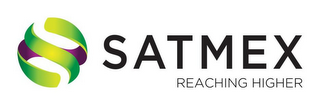 SATMEX REACHING HIGHER logo