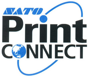 SATO PRINT CONNECT logo