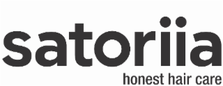 SATORIIA HONEST HAIR CARE logo