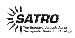 SATRO THE SOUTHERN ASSOCIATION OF THERAPEUTIC RADIATION ONCOLOGY logo