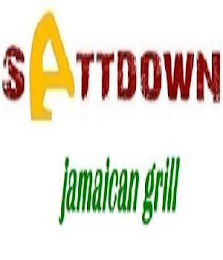 SATTDOWN JAMAICAN GRILL logo