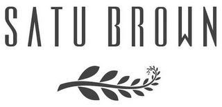 SATU BROWN logo