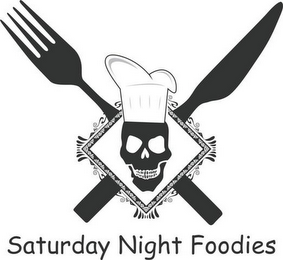 SATURDAY NIGHT FOODIES logo