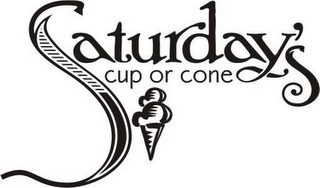 SATURDAY'S CUP OR CONE logo