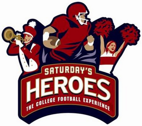 SATURDAY'S HEROES THE COLLEGE FOOTBALL EXPERIENCE logo