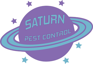 SATURN, PEST, CONTROL, logo