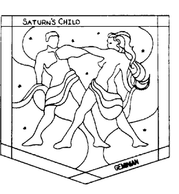 SATURN'S CHILD GEMINIAN logo