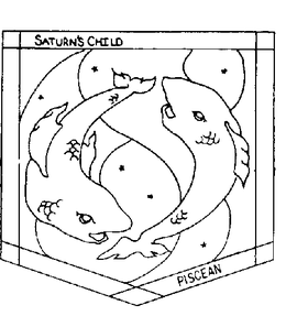 SATURN'S CHILD PISCEAN logo