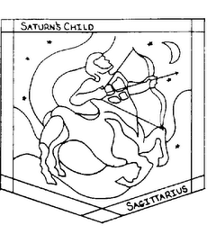 SATURN'S CHILD SAGITTARIUS logo