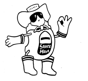 SAUCE MAN logo