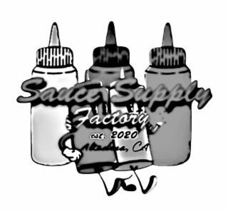 SAUCE SUPPLY FACTORY EST. 2020 ALTADENA, CA logo