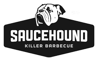 SAUCEHOUND KILLER BARBECUE logo