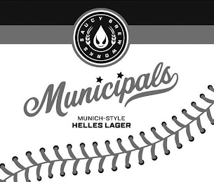 SAUCY BREW WORKS MUNICIPALS MUNICH-STYLE HELLES LAGER logo