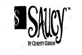 SAUCY BY CHRISTY GIBSON logo