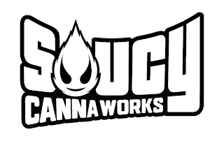 SAUCY CANNA WORKS logo