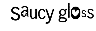 SAUCY GLOSS logo