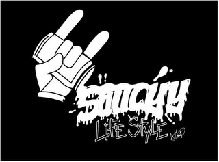 SAUCYY LIFESTYLE A. MONTAGUE logo