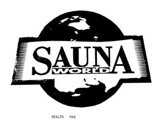 SAUNA WORLD HEALTH MAX logo