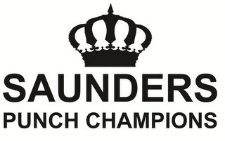 SAUNDERS PUNCH CHAMPIONS logo