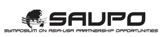 SAUPO SYMPOSIUM ON ASIA-USA PARTNERSHIPOPPORTUNITIES logo