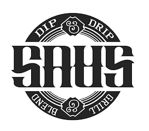 SAUS DIP & DRIP GRILL & BLEND logo