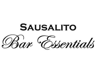 SAUSALITO BAR ESSENTIALS logo