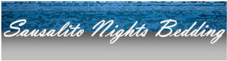 SAUSALITO NIGHTS BEDDING logo