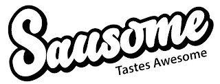 SAUSOME TASTES AWESOME logo