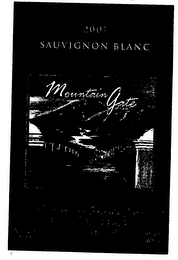 SAUVIGNON BLANC MOUNTAIN GATE logo