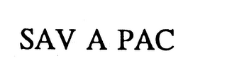 SAV A PAC logo
