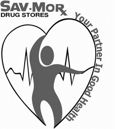 SAV-MOR DRUG STORES YOUR PARTNER IN GOOD HEALTH logo