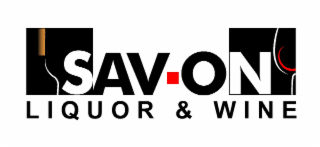 SAV- ON  LIQUOR & WINE logo