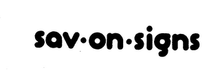 SAV-ON-SIGNS logo