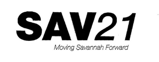 SAV21 MOVING SAVANNAH FORWARD logo