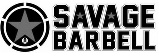 SAVAGE BARBELL logo