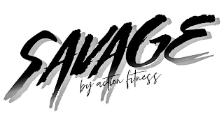 SAVAGE BY ACTION FITNESS logo