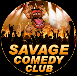 SAVAGE COMEDY CLUB logo