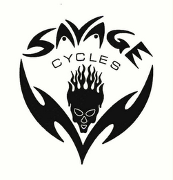 SAVAGE CYCLES logo