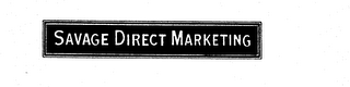 SAVAGE DIRECT MARKETING logo