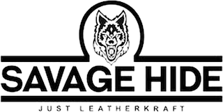SAVAGE HIDE JUST LEATHERKRAFT logo