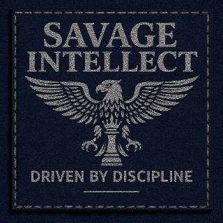 SAVAGE INTELLECT DRIVEN BY DISCIPLINE logo