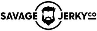 SAVAGE JERKY CO logo