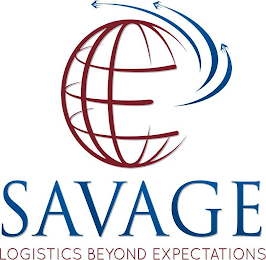 SAVAGE LOGISTICS BEYOND EXPECTATIONS logo